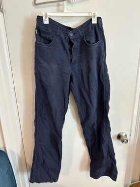 Carhartt women's Dark Navy Relaxed Fit Work pants